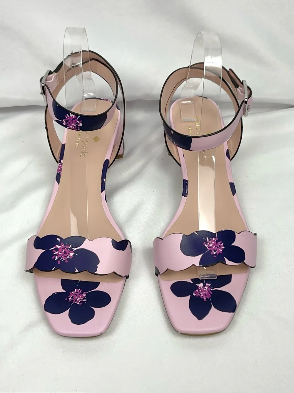 Kate Spade Floral Edie Sandals Sz 10 Pink
